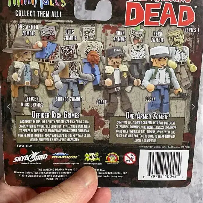 [BUNJANG] Minimates The Walking Dead Set / minimates 워킹데드 2pcs 세트