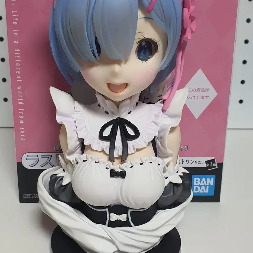 [BUNJANG] Re:Zero Ichiban Kuji Rem Last One Cat Ear Bust Figure / 택포 8.5)리제로 이치방쿠지 렘 라스트원 상 네코미미 피규어 흉상