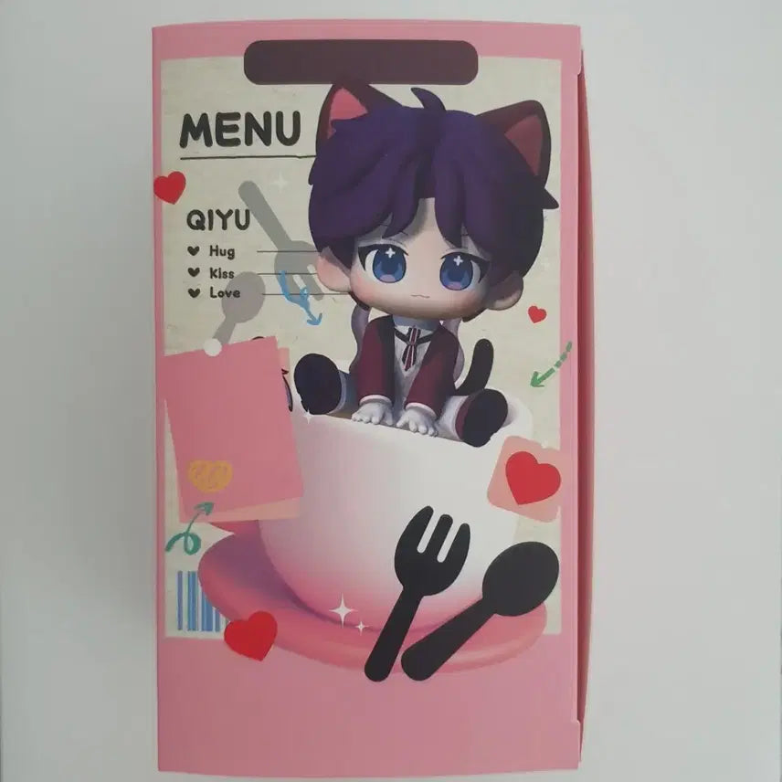 [BUNJANG] Love and Deepspace Giuk Cat Butler Figure (Unofficial) / 러브앤딥스페이스 럽딥 기욱 냥집사 피규어(비공식)