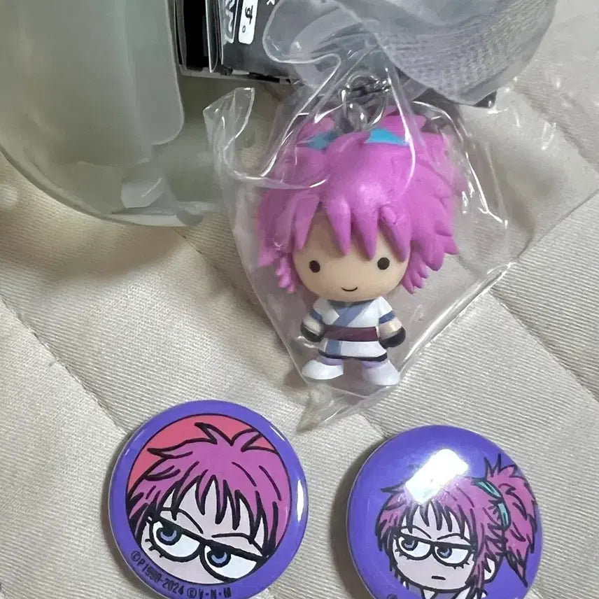 [BUNJANG] Hunter x Hunter Phantom Troupe Machi Girori Can Badge / 헌터헌터 메지루시 환영여단 마치 지로리 캔뱃지