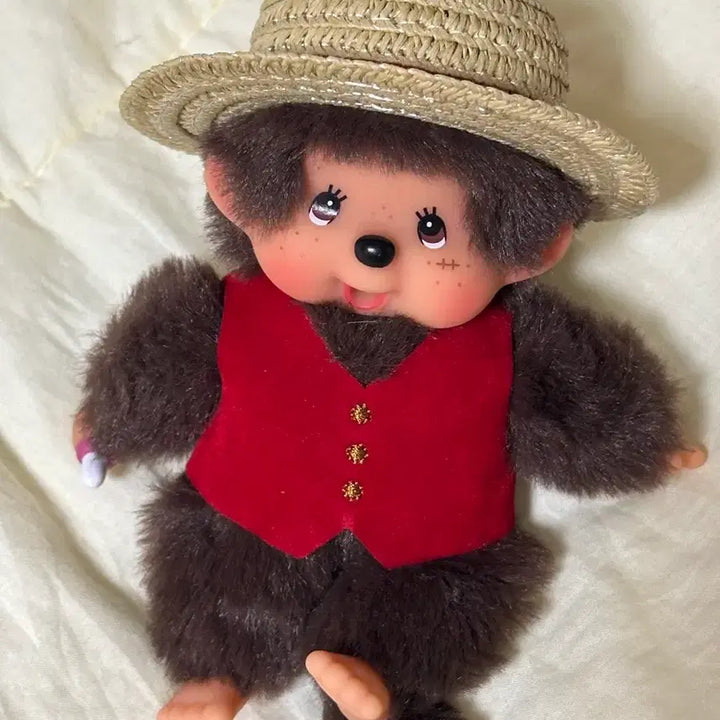 [BUNJANG] Monchhichi x One Piece Collaboration Mascot Keychain / 몬치치 원피스 마스코트 키링