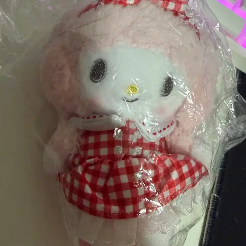 [BUNJANG] My Melody 50th Anniversary Ma Cherie Piano Doll / 마이멜로디 쿠지 마이스윗 피아노 50주년 인형 새상품