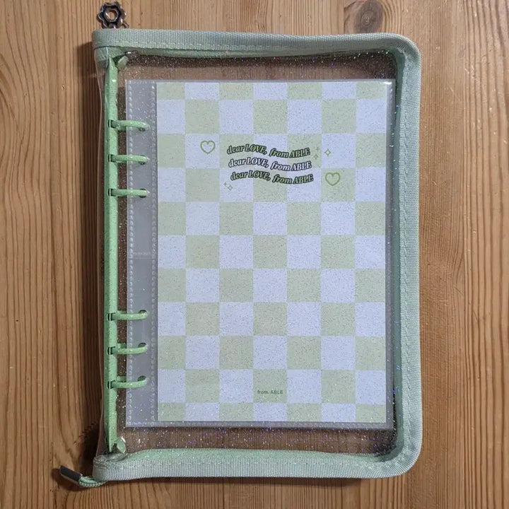 [BUNJANG] Fromable A5 Glitter Zipper Binder / 프롬아블 A5 글리터 지퍼 바인더