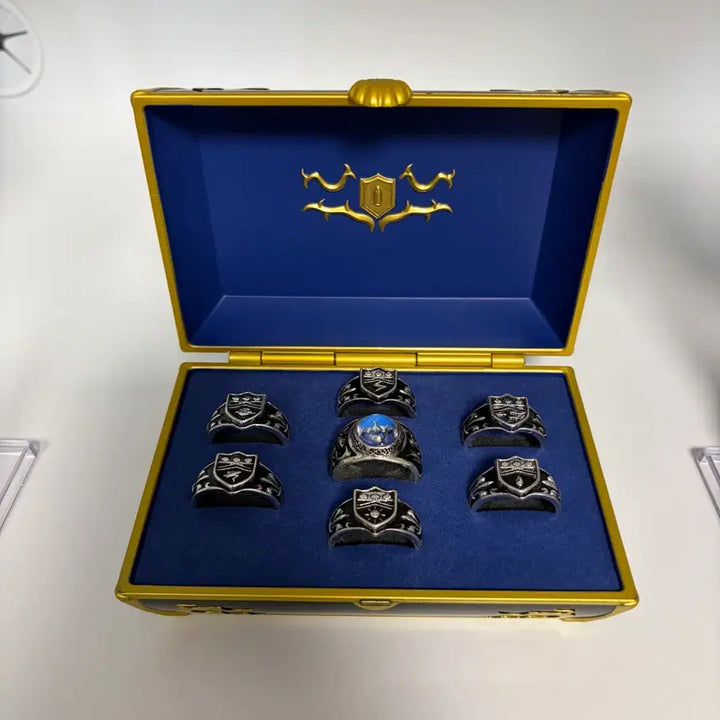 [BUNJANG] Katekyo Hitman Reborn! Ichiban Kuji Lottery Prize E &amp; F Ring Case &amp; Ring Full Set Bundle / 가히리 제일복권 쿠지 E상 F상 링케이스 및 링 풀세트 일괄