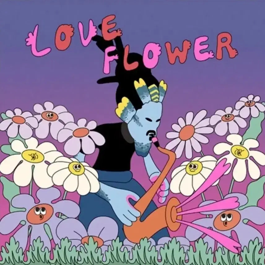 [BUNJANG] Kim Oki Love Flower Limited Edition 180g Translucent Purple Color Vinyl LP (Sealed) / 김오키 lp 러브플라워 [한정반 미개봉]