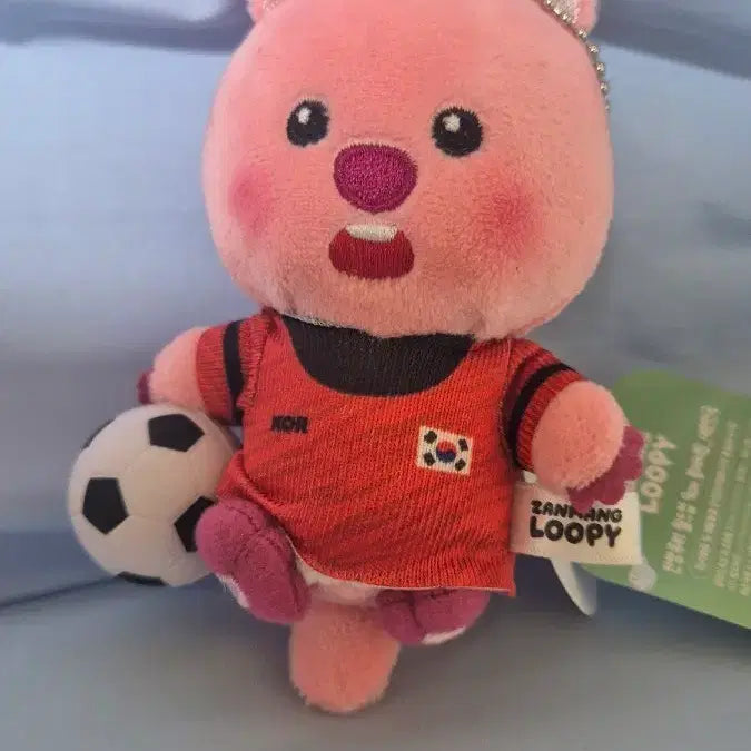 [BUNJANG] Jamanrupy Soccer Keychain / 잔망루피 축구 키링 새상품9