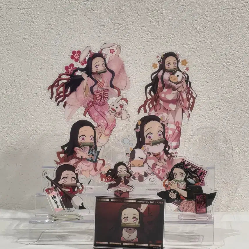 [BUNJANG] Demon Slayer Nezuko Kamado Acrylic Stand Bundle Set / 귀칼 네즈코 아크릴 일괄