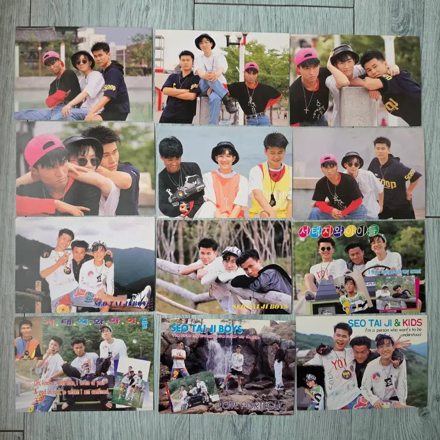 [BUNJANG] Seo Taiji and Boys 65 Photo Postcards Set / 서태지와아이들 사진엽서 65장