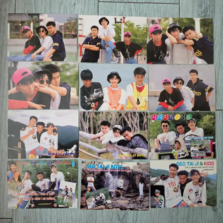 [BUNJANG] Seo Taiji and Boys 65 Photo Postcards Set / 서태지와아이들 사진엽서 65장