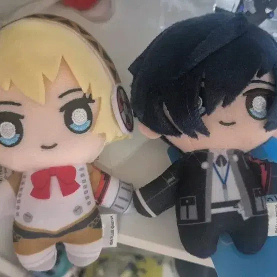 [BUNJANG] Persona 3 Protagonist &amp; Aegis Plush Set / 페르소나3 주인공,아이기스 누이 판매