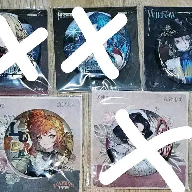 [BUNJANG] Reverse 1999 Badge / 리버스1999 뱃지 1개당 2000원