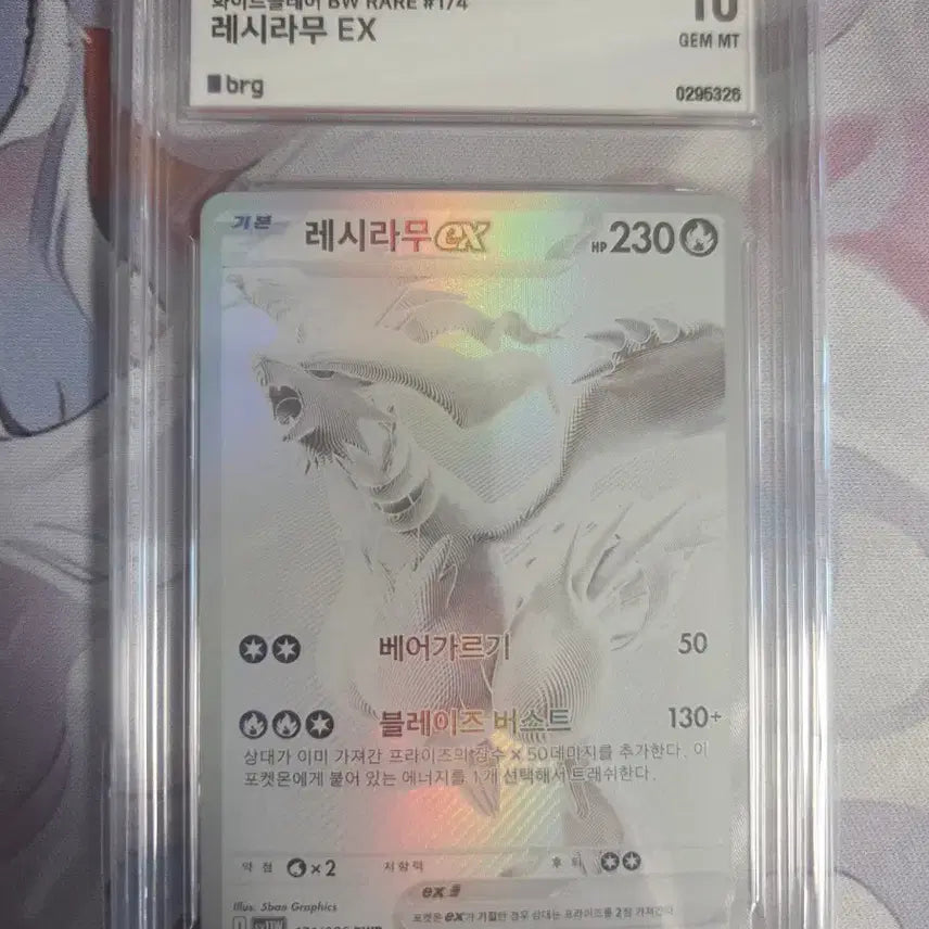 [BUNJANG] Reshiram BW8 BW9 BW10 Card / 레시라무 bwr brg 10 팝니다