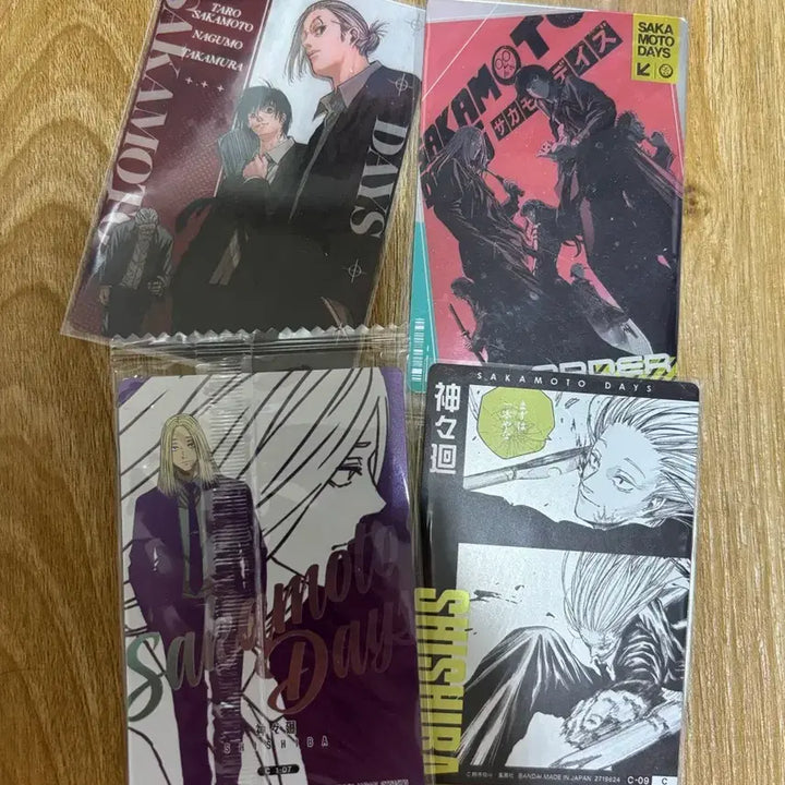 [BUNJANG] Sakomoto Days Sakuday Order Shishiba Wafer Card Bundle Set / 사카모토데이즈 사카데이 오더 시시바 웨하스 카드 일괄