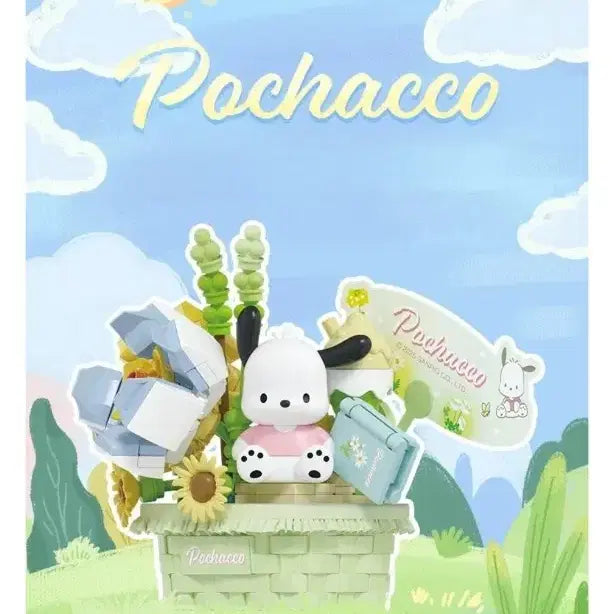 [BUNJANG] Sanrio Flower Garden Building Block Figure (Pochacco) / 산리오 플라워가든 블럭 피규어(포차코) 팝니다