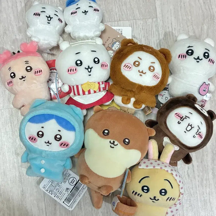 [BUNJANG] Bundle Set Cheikawa Usagi Restaurant Mascot / 일괄) 먼작귀 하치와레 치이카와 우사기 레스토랑 마스코트