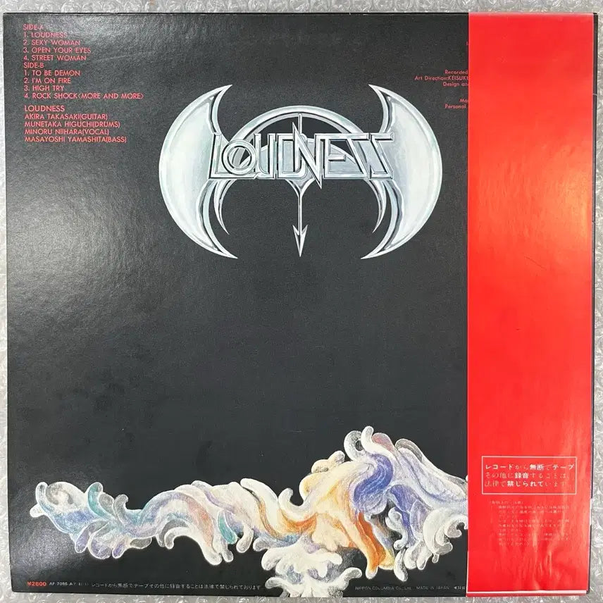 [BUNJANG] Loudness The Birthday Eve LP / Loudness / The Birthday Eve 엘피