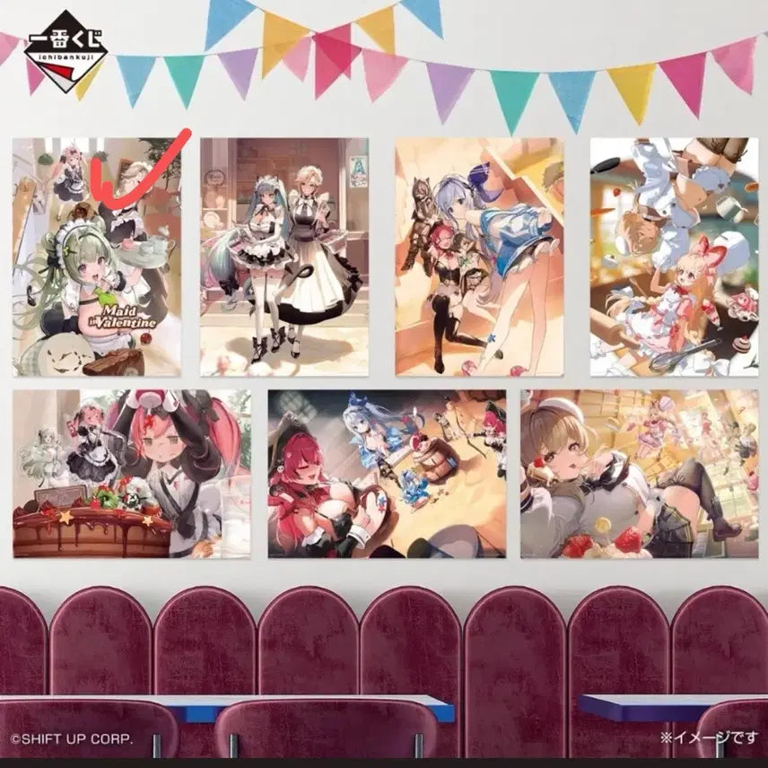 [BUNJANG] Niki Wafer Series 5 Bundle with Soda A3 Poster Bonus / 니케 웨하스 5탄 일괄 소다 A3 포스터 증정