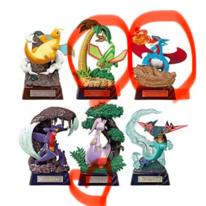 [BUNJANG] Pokemon Re-Ment Dragon Statue Flygon / 포켓몬 리멘트 드래곤 스태츄 플라이곤