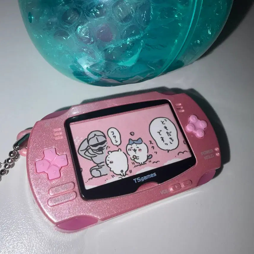 [BUNJANG] Game Console Recording Gacha Pink / 게임기 녹음 가챠 핑크