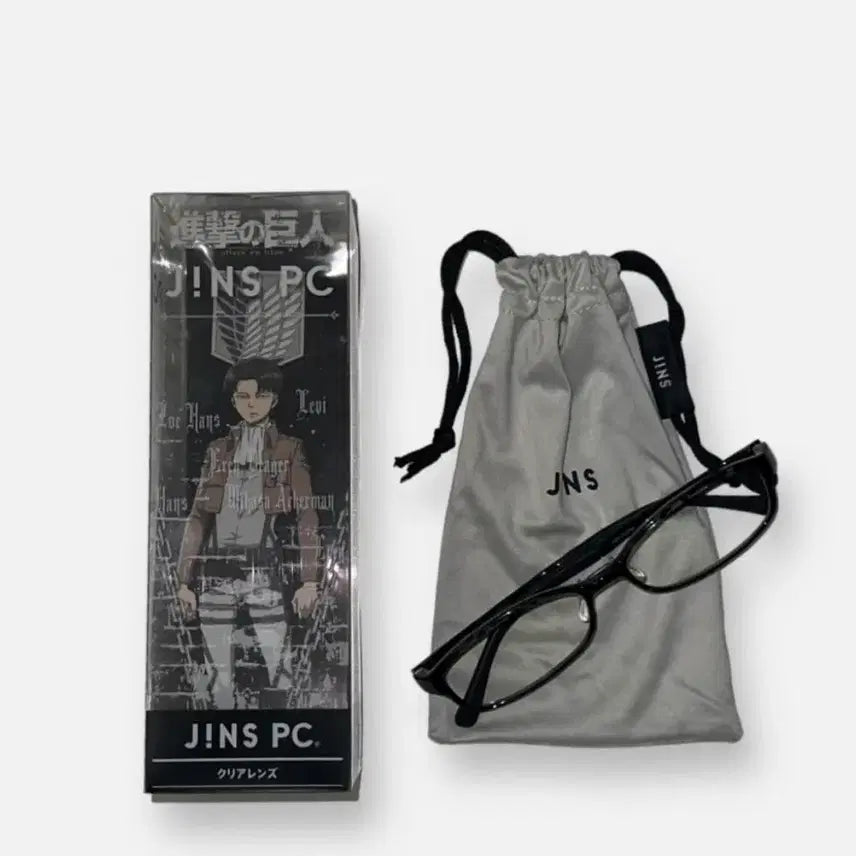 [BUNJANG] Attack on Titan x JINS Levi PC Glasses / 진격의 거인 x JINS 리바이 pc 안경