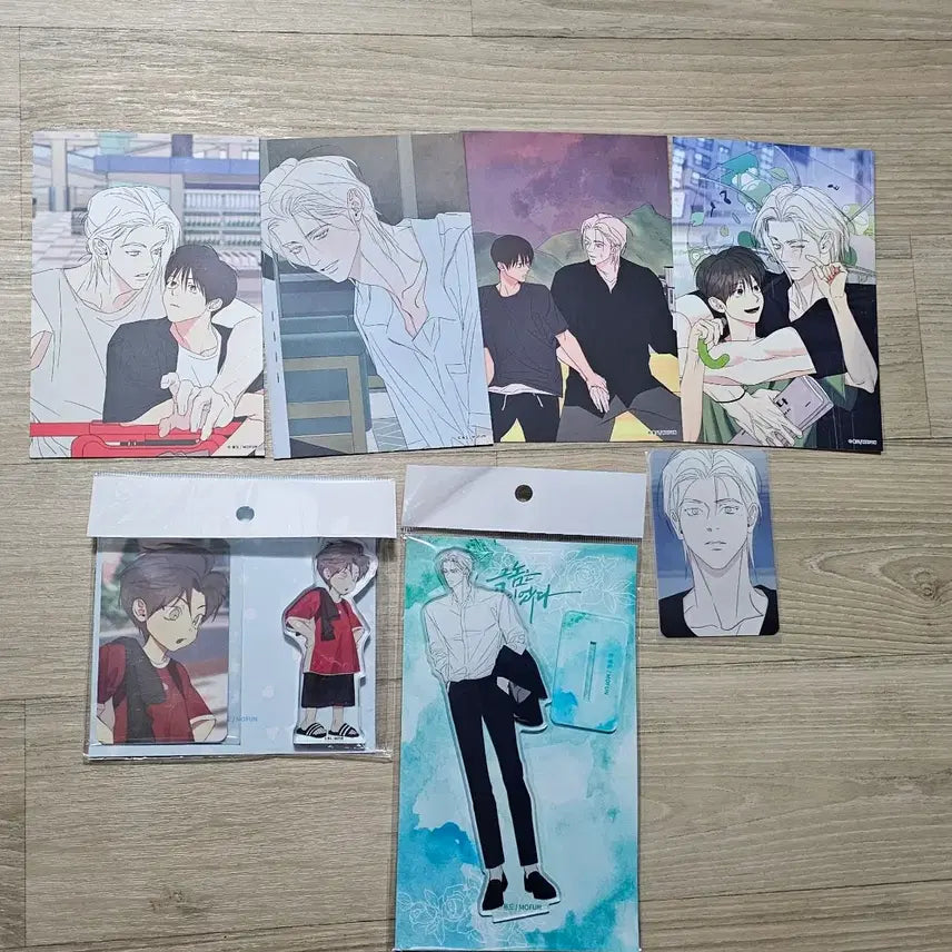 [BUNJANG] Lim Min-woo Mini-Pic Acrylic Stand, Postcard, Photocard Bundle Set / 그놈은공이었다 임민우 미니픽 아크릴스탠드 엽서포카 일괄