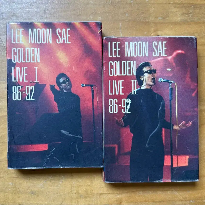 [BUNJANG] Lee Moon Sae Golden Live 86-92 Cassette Tape Set / 이문세 골든 라이브 86-92 카세트테이프 세트