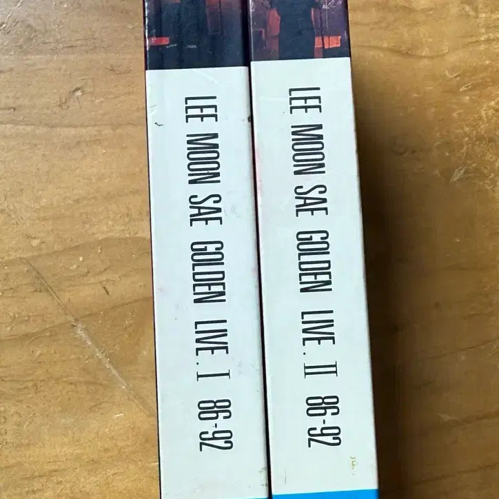 [BUNJANG] Lee Moon Sae Golden Live 86-92 Cassette Tape Set / 이문세 골든 라이브 86-92 카세트테이프 세트