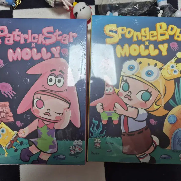 [BUNJANG] Pop Mart SpongeBob Patrick Molly BDJ Bundle Set / 팝마트 스폰지밥, 뚱이 몰리 BDJ 미개봉새상품 일괄판매(택포)