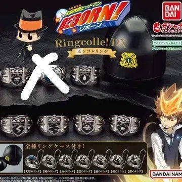 [BUNJANG] Katekyo Hitman Reborn! Vongola Ring DX Set (Excluding Sky Ring) / 가정교사 히트맨 리본 봉고레링dx 대공 제외 풀셋