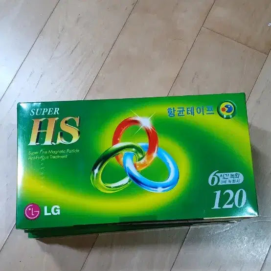 [BUNJANG] LG SUPER HS Antimicrobial Tape (3-Pack) / LG SUPER HS 항균 테이프 120분짜리 (3개)