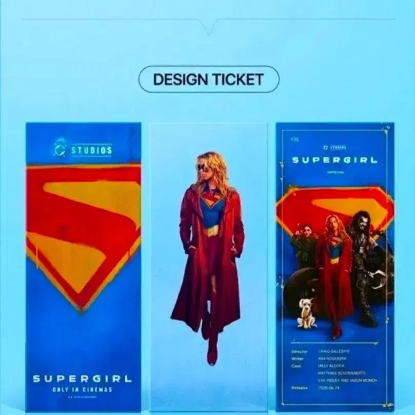 [BUNJANG] Super Girl TTT CGV Lucky Draw Photocard / 슈퍼걸 TTT cgv특전