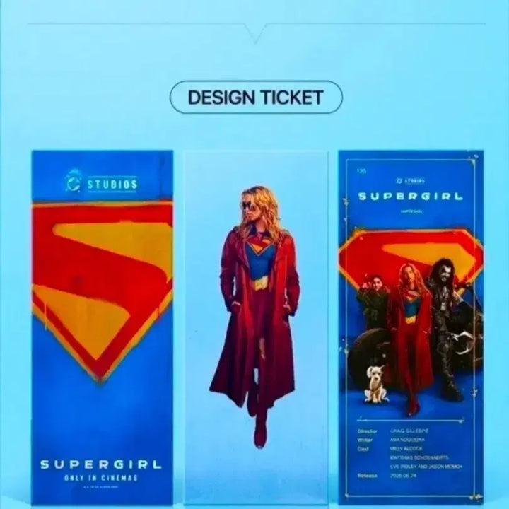 [BUNJANG] Super Girl TTT CGV Lucky Draw Photocard / 슈퍼걸 TTT cgv특전