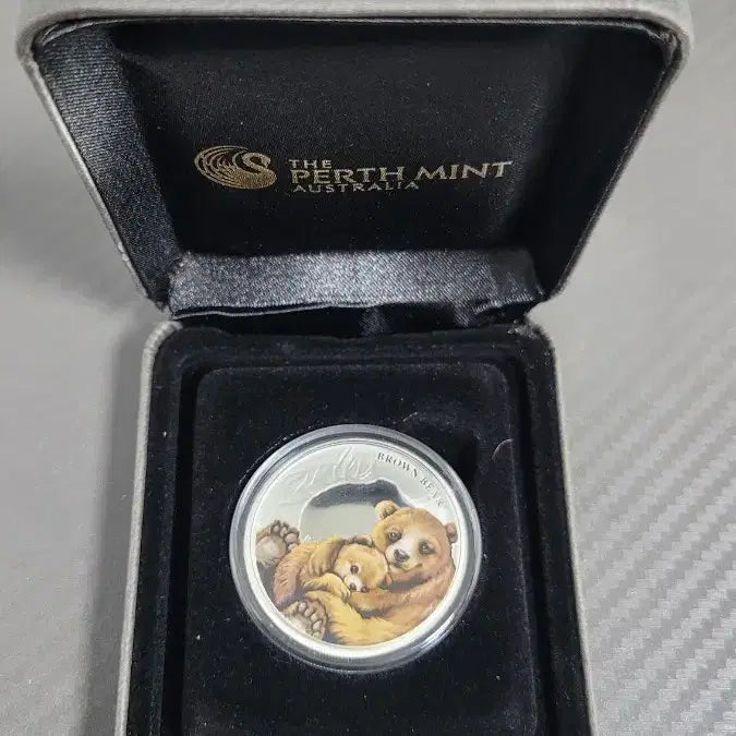 [BUNJANG] Perth Mint Brown Bear 1/2 oz Collectible Silver Coin / 퍼스민트 브라운 베어 1/2온스 수집형은화