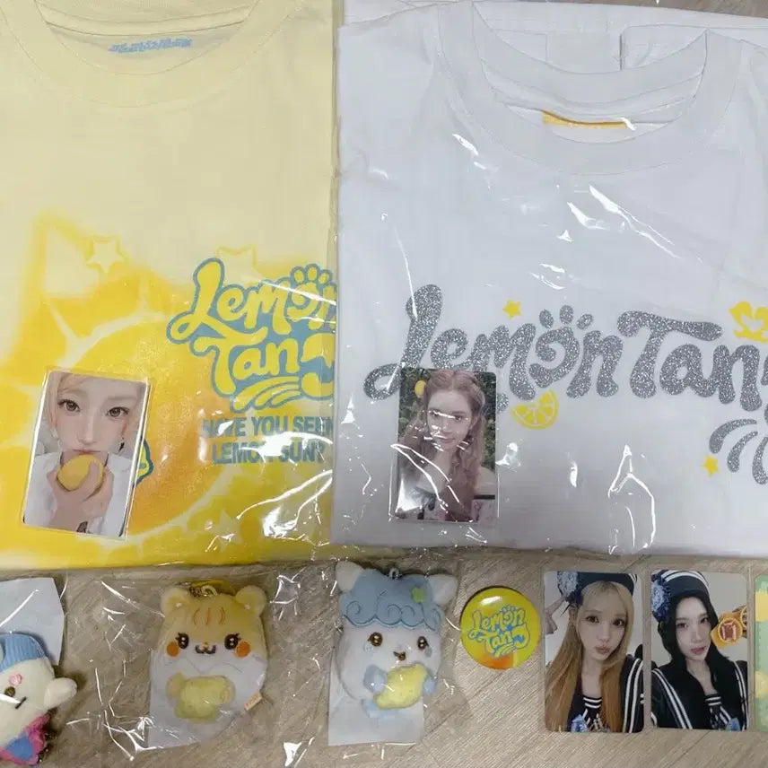 [BUNJANG] Hats to Hearts Lemon Tang Popup Goods Bundle Set / 하츠투하츠 레몬탱 팝업 양도