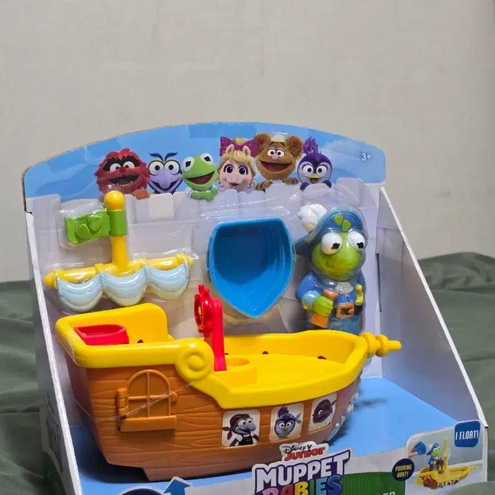 [BUNJANG] Disney Junior Muppet Babies Kermit Bathtime Splash Toy / 디즈니 주니어 머펫 베이비 커밋 터브타임 물놀이 장난감