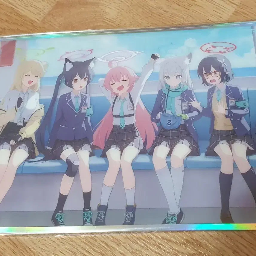 [BUNJANG] Blue Archive Taobao Exclusive Aris Doric Acrylic Signboard - Siroko, Hoshino, Serika / 블루아카이브 타오바오 특전 아비도스 아크릴색지 시로코 호시노 세리카