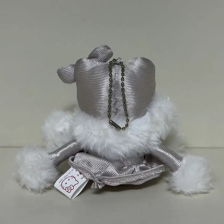 [BUNJANG] Silver Kitty Doll Keychain / 실버 키티 인형 키링
