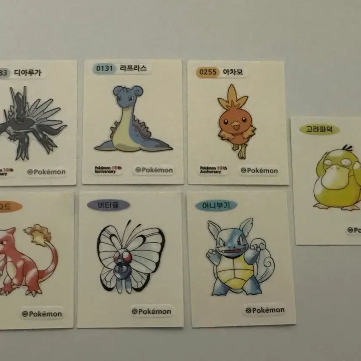 [BUNJANG] Pokemon Bread Stickers Bundle Set / 폿켓몬빵 스티커 일괄판매