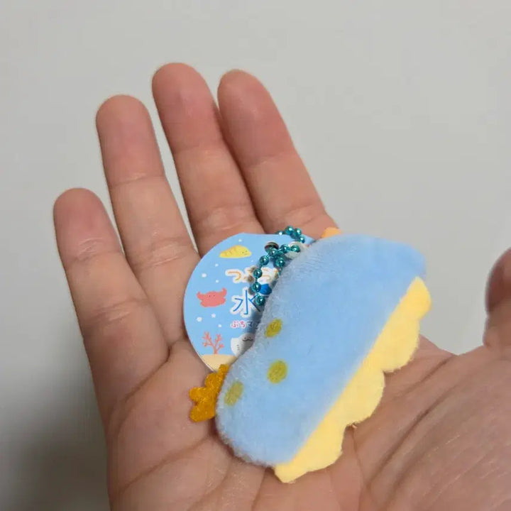 [BUNJANG] Tsuburana Hitomi no Dobutsuen Nude Eye Doll Keyring Strap - Sea Slug / 츠부라나 히토미노 도부츠엔 눈알 인형 키링 스트랩 열쇠고리 갯민숭달팽이