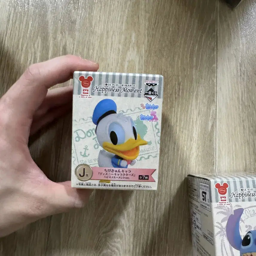 [BUNJANG] Disney Characters Happiness Moments Donald Duck Chibi Kyunkyara Figure / 디즈니 캐릭터즈 하피네스 모먼트 도날드덕 치비큥캬라 피규어
