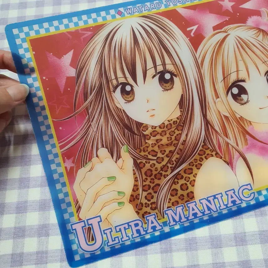 [BUNJANG] Ultra Mania Japanese Classic Stationery Anime Shojo Manga Ribbon Bonus Goods / 울트라매니아 책받침 일본 고전 문구 애니 미소녀 순정만화 리본 부록 굿즈