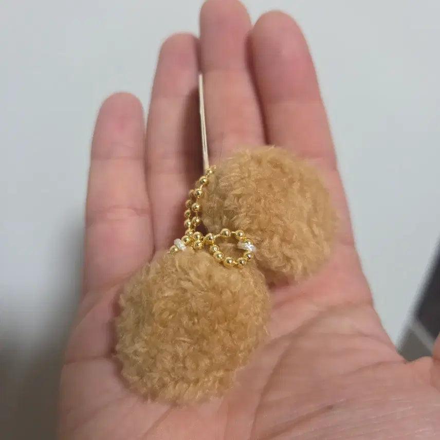 [BUNJANG] Tsuburana Hitomi no Doubutsuen Eyeball Plush Keychain Strap / 츠부라나 히토미노 도부츠엔 눈알 인형 키링 스트랩 열쇠고리 돈가츠