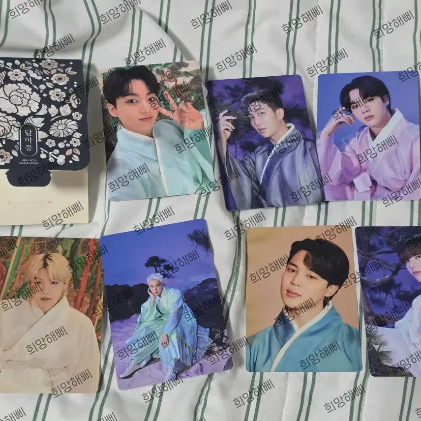 [BUNJANG] BTS Dalmajung Mini Photocard Bundle Set / BTS 방탄소년단 달마중 미니포토카드 3세트 일괄 양도