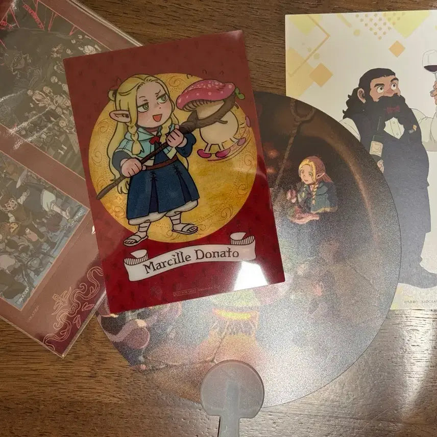 [BUNJANG] Dungeon Meshi Exhibition Exclusive Goods Bundle Set / 던전밥 전시 특전 마르실 포함 다수 일괄판매