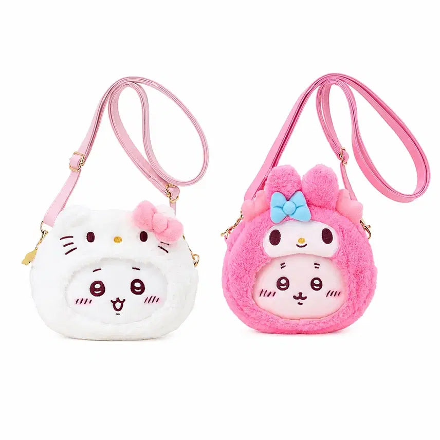 [BUNJANG] Sanrio x Munchkin Creatures Collaboration Mascot Pouch Shoulder Bag / [미개봉]산리오x먼작귀 치이카와 콜라보 마스코트 포쉐트숄더백 파우치