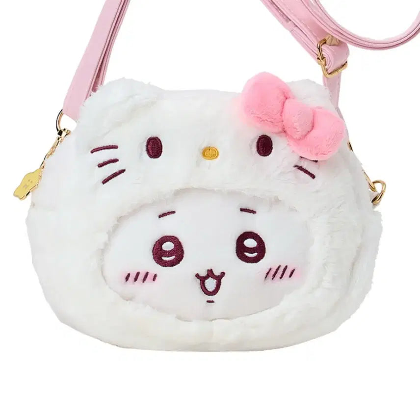 [BUNJANG] Sanrio x Munchkin Creatures Collaboration Mascot Pouch Shoulder Bag / [미개봉]산리오x먼작귀 치이카와 콜라보 마스코트 포쉐트숄더백 파우치