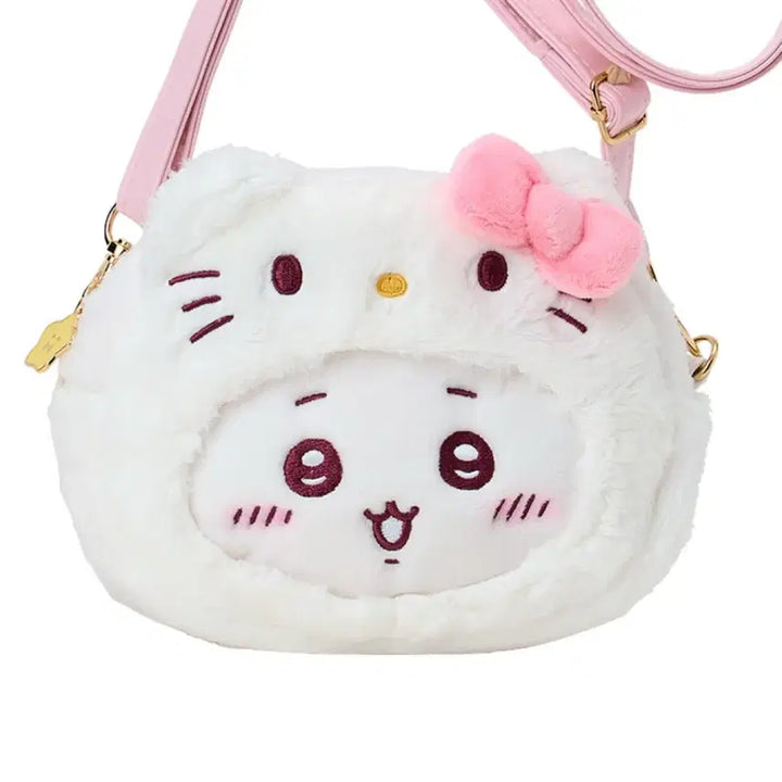 [BUNJANG] Sanrio x Munchkin Creatures Collaboration Mascot Pouch Shoulder Bag / [미개봉]산리오x먼작귀 치이카와 콜라보 마스코트 포쉐트숄더백 파우치