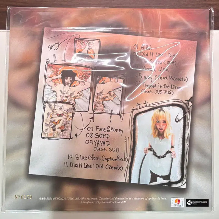 [BUNJANG] Swervy LP Uncorrected/Original Version / 스월비 LP 스월반 언커엔(택포10.5)