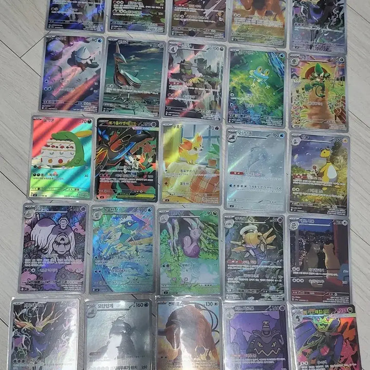 [BUNJANG] Pokemon Cards Bundle Set (63 cards) / 포켓몬카드(63개) 일괄판매 (rr,sr,ar,sar)