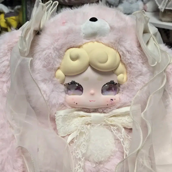 [BUNJANG] Babys_3 Baman Rabbit 600 Pink Lace / 베이비쓰리 밤토끼 600 (핑크 레이스)